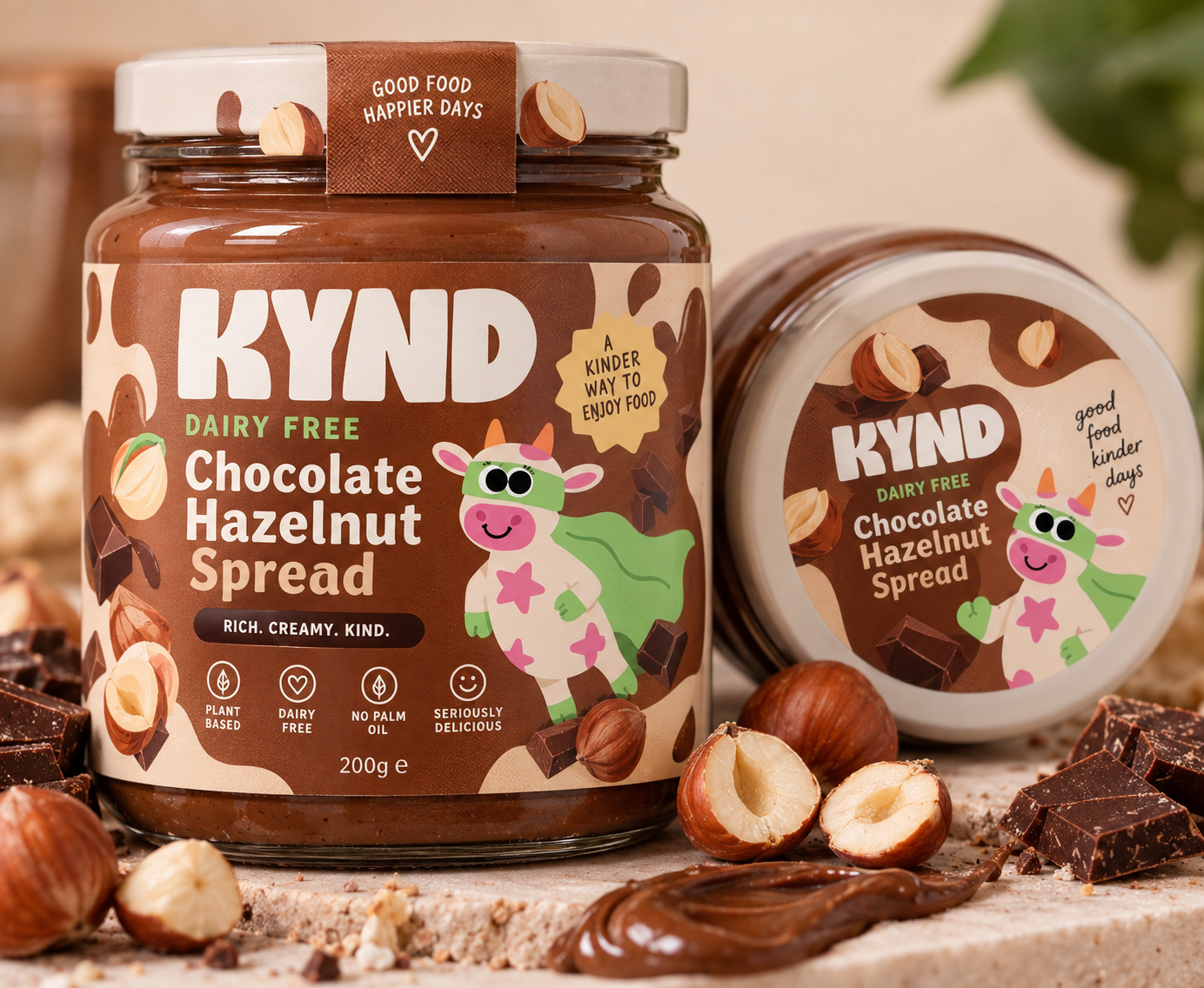 Chocolate Hazelnut Dairy-Free Spread